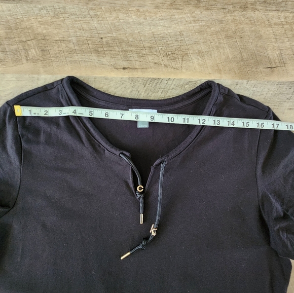 Calvin Klein Black Shirt Dress - Picture 10 of 12